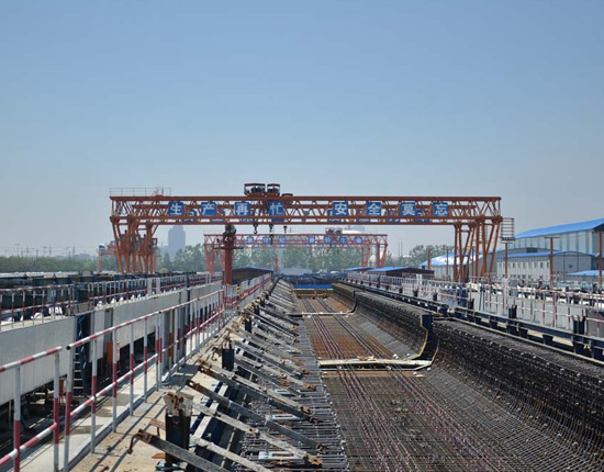 錦州橋梁后張法