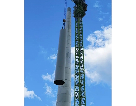 錦州混凝土風(fēng)電塔筒